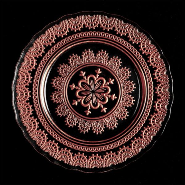 Wholesale glass charger plate PZ-056 product photo